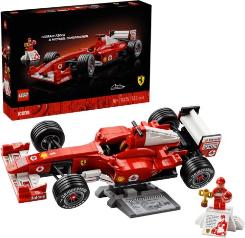 Icons - ferrari f2004 et micheal schumacher