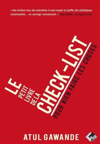 Petit livre de la check-list, (le)