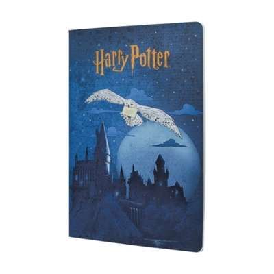 Escape to hogwarts notebook a4 unlined softcover cahier, 80pg,