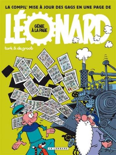 Compil' mise à jour des gags en une page de léonard, génie à la page, (la)