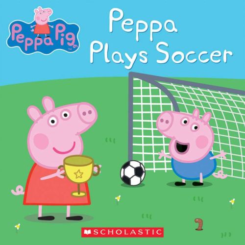 Peppa plays soccer (peppa pig)