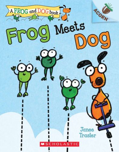 Frog meets dog: an acorn book (a frog and dog book #1)