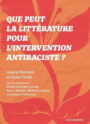 Que peut la littérature pour l'intervention antiraciste ?