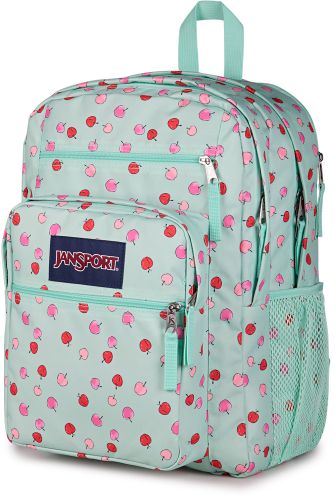 Sac à dos jansport b.student menthe/rose/rouge compartiment dédié pour ordinateur portable lilas pastel
