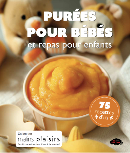 Purées pour bébés et repas pour enfants