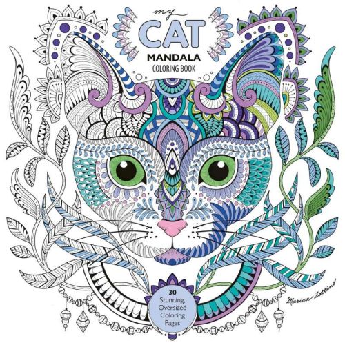 My cat mandala coloring book