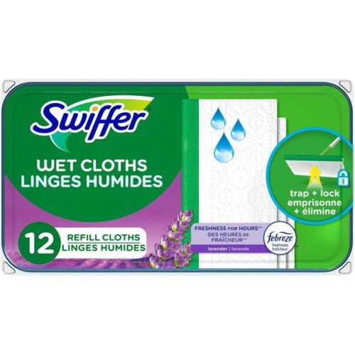 Recharges de coussins nettoyants wetjet