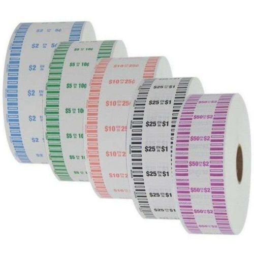 Rouleau automatique pour pièces de cinq cents