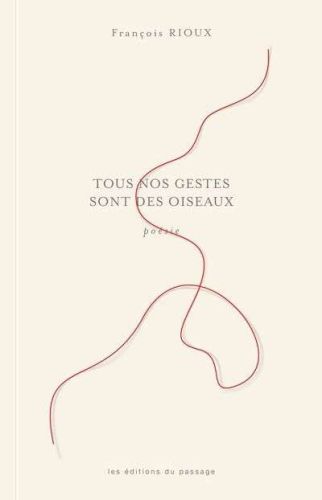 Tous nos gestes sont des oiseaux