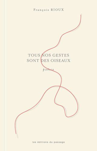 Tous nos gestes sont des oiseaux