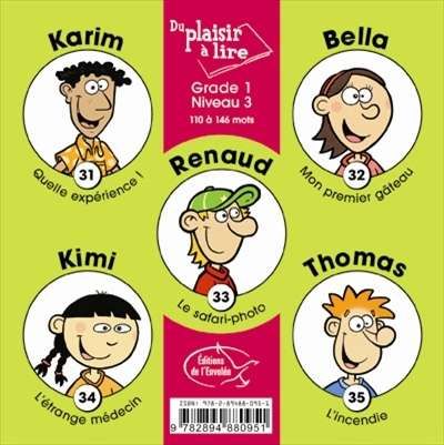 Du plaisir à lire - série a. grade 1, niveau 3