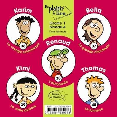 Du plaisir à lire - série a. grade 1, niveau 4
