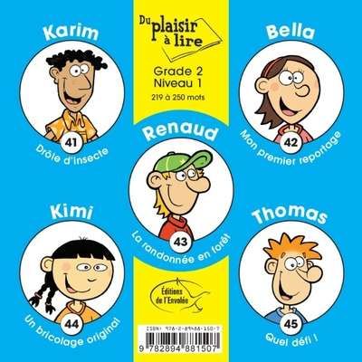 Du plaisir à lire - série a. grade 2, niveau 1