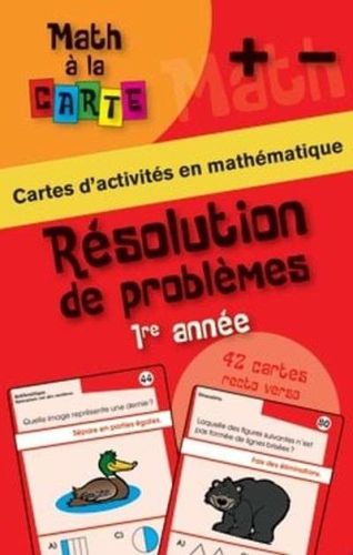 Résolution de problèmes, 1re année