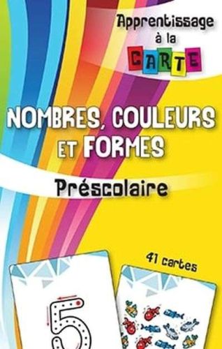 Nombres, couleurs et formes - préscolaire