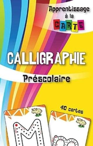 Calligraphie - préscolaire