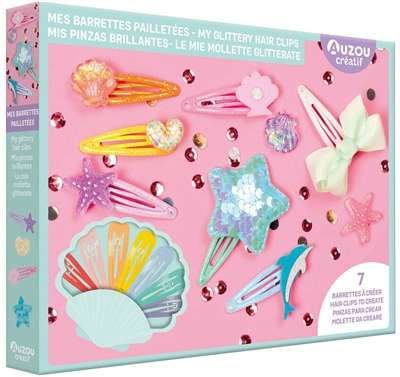 Mes barrettes pailletées