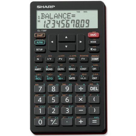 Calculatrice financière el738fc