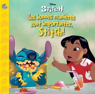 Disney stitch — les bonnes manières sont importantes, stitch !