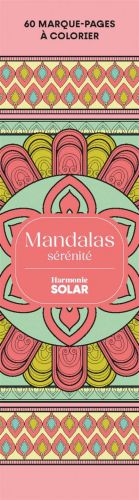 60 marque-pages mandalas sérénité