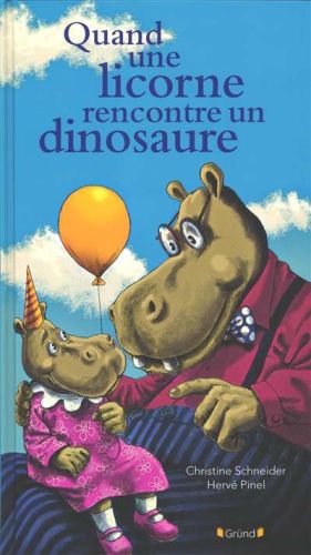 Quand une licorne rencontre un dinosaure