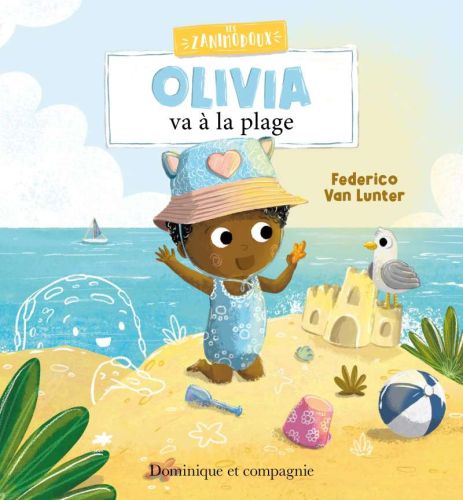 Olivia va à la plage