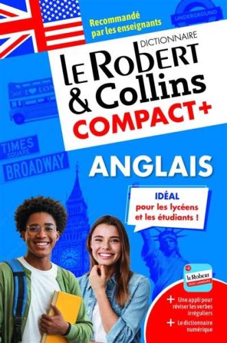 Dictionnaire le robert & collins compact plus anglais