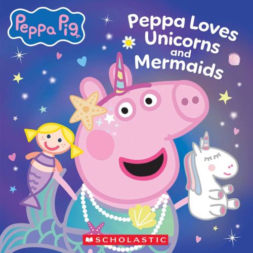 Peppa loves unicorns and mermaids
