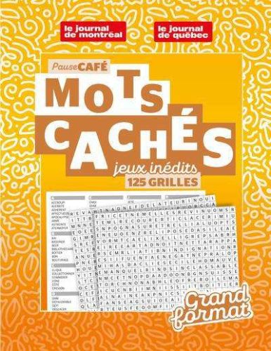 Pause café : mots cachés grand format no 1