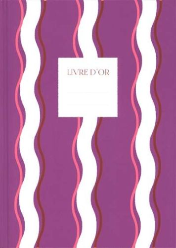 Livre d'or : rouge blanc