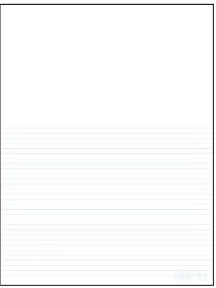 Tablette de projet ecolo interlignÉe-pointillÉe