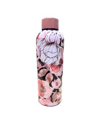 Bouteille 500 ml en alu.butterfly blush bloom
