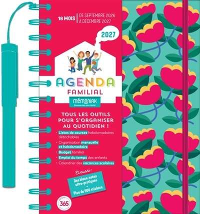 Agenda familial mémoniak 2027
