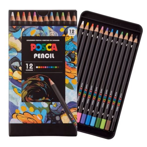 Crayons de couleur posca