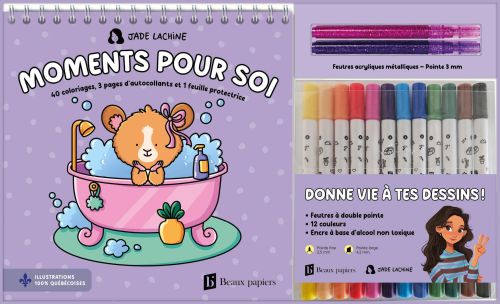 Coffret de coloriage moments pour soi