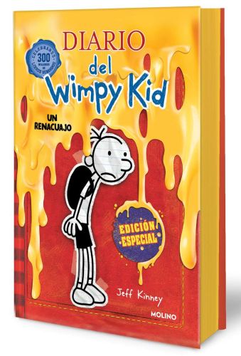 Diario del wimpy kid: un renacuajo (edición cantos pintados) / diary of a wimpy kid (sprayed edges edition)