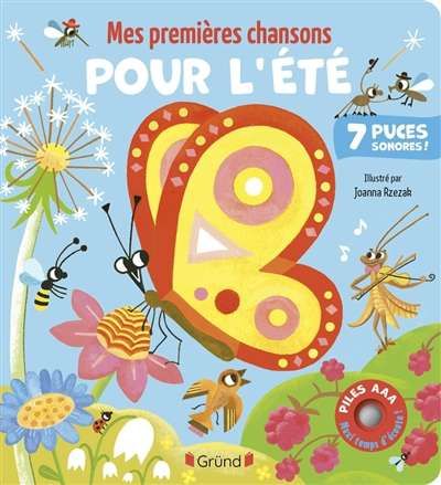 Mes premières chansons pour l'été