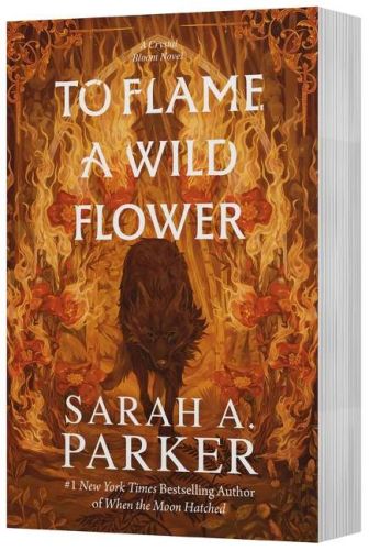 To flame a wild flower