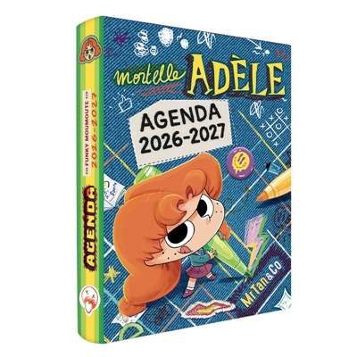 Agenda scolaire mortelle adèle 2026-2027