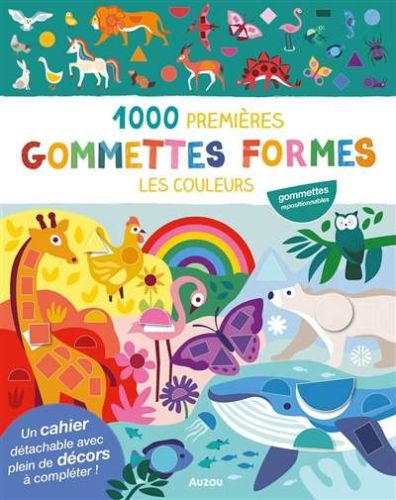 1000 premières gommettes formes