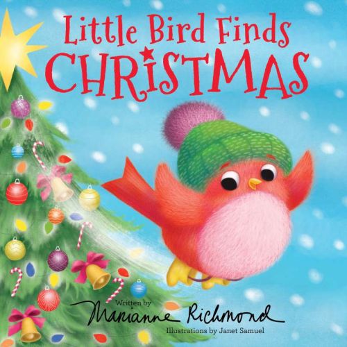 Little bird finds christmas