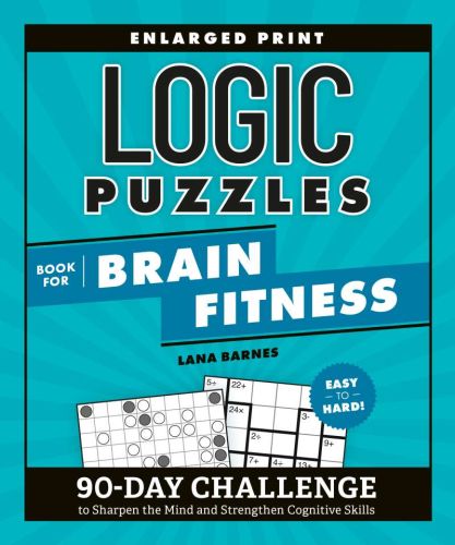 Logic puzzles book for brain fitness