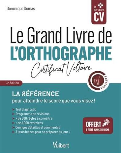 Grand livre de l'orthographe, (le)