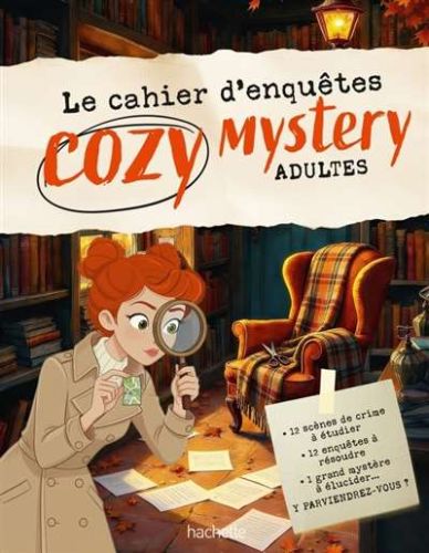 Cahier d'enquêtes cozy mystery adultes, (le)