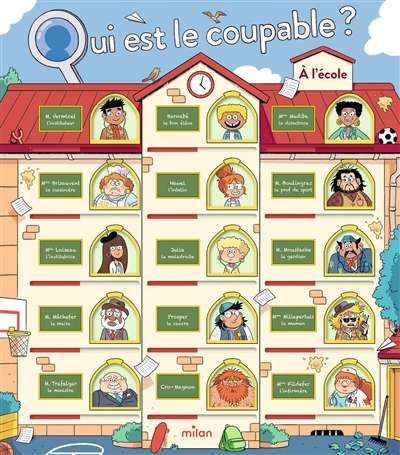 Qui est le coupable ?. a l'école