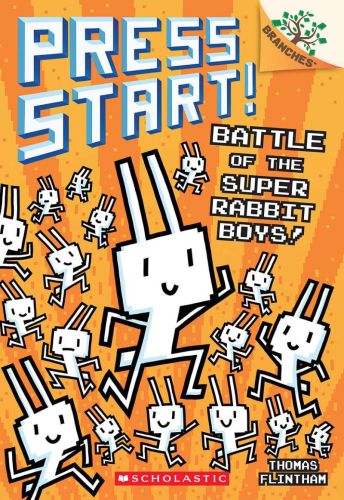 Battle of the super rabbit boys!, book 18, press start!