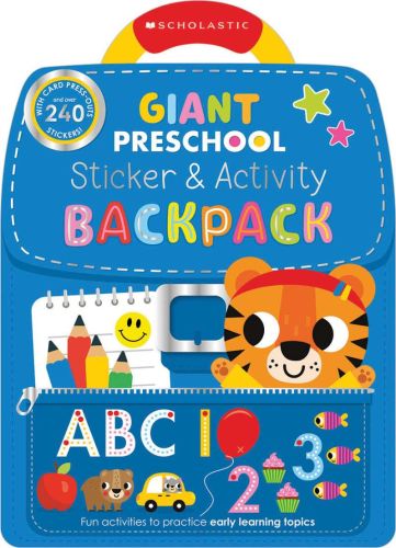 Giant preschool: sticker & activity backpack