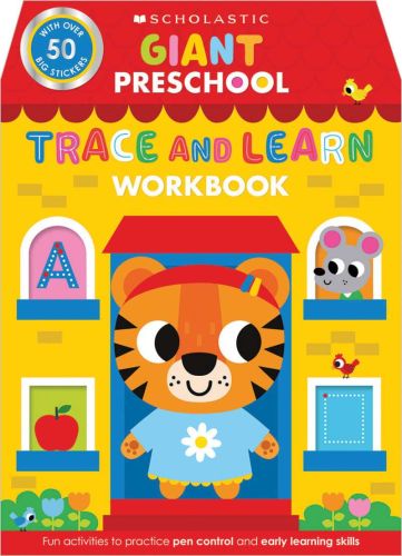 Giant preschool: trace and learn workbook (scholastic early learners)