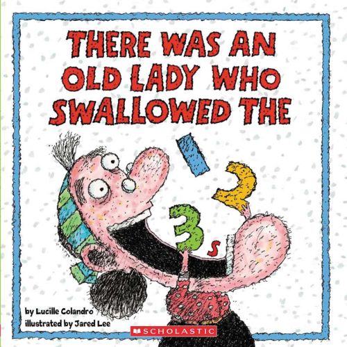 There was an old lady who swallowed the 123s