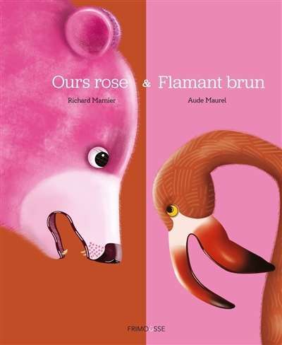 Ours rose & flamand brun